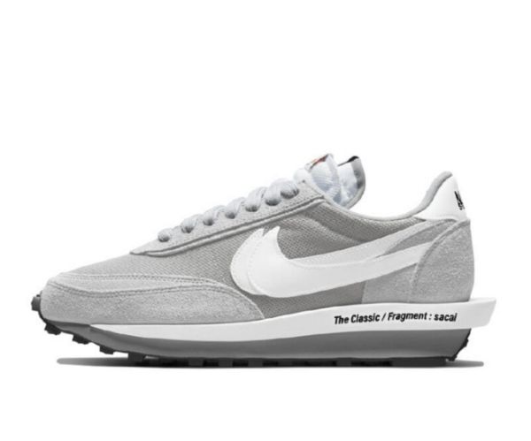 圖片  Sacai X Fragment Design X Nike Ldwaffle 灰色 閃電 藤原浩 DH2684-001