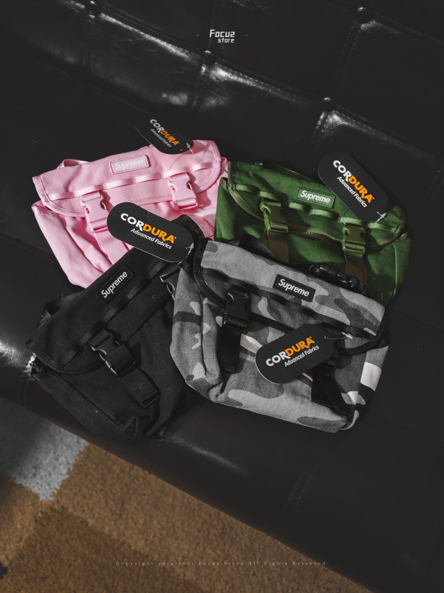 Focus Store】現貨秒發Supreme SS25 Week1 Mini Messenger Bag