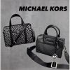 圖片 ［SKR精品服飾］Michael Kors MK mini波士頓包 滿版 手提 肩背 側背包