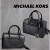 圖片 ［SKR精品服飾］Michael Kors MK mini波士頓包 滿版 手提 肩背 側背包