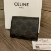 圖片 Celine TRIOMPHE標誌印花小號翻蓋錢包