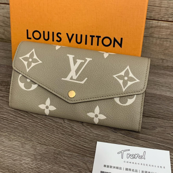圖片 Louis vuitton LV Sarah 錢包 斑鳩灰
