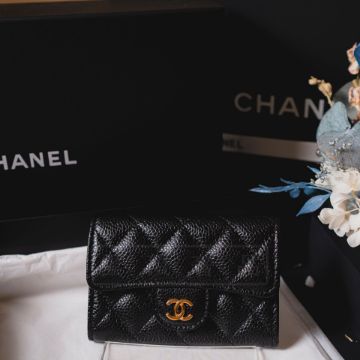 圖片 《CHANEL SLG荔枝紋 雙層卡夾》