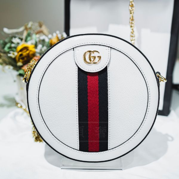 圖片 《GUCCI Ophidia MINI GG 圓餅包》
