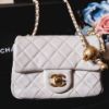 圖片 《CHANEL 白色 金球方胖子 芯片款》
