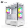 圖片 AMD 7500F / 4060 / B650 / 32G / 1T / 水冷 Montech XR 白色