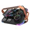 圖片 AMD 7500F / 4060 / B650 / 32G / 1T / 水冷 darkFlash 刀鋒Blade-X 黑橘色