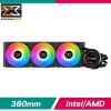 圖片 AMD 7500F / 4060 / B650 / 32G / 1T / 水冷 darkFlash 刀鋒Blade-X 黑橘色