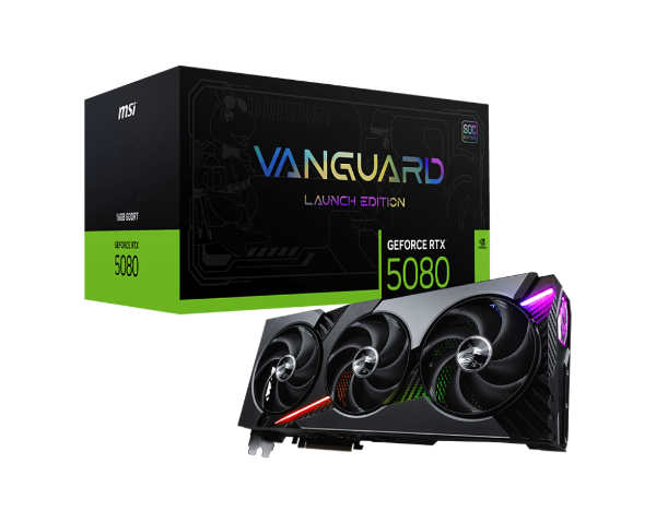 圖片 GeForce RTX™ 5080 16G VANGUARD SOC LAUNCH EDITION 限量公仔版