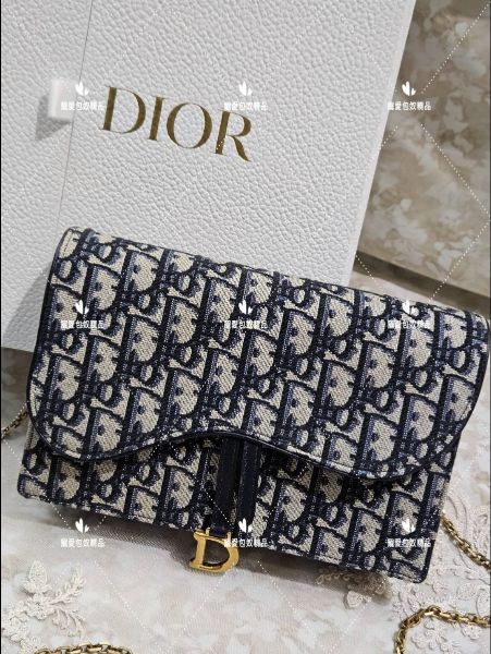 圖片 DIOR SADDLE 老花大款斜背包 WOC