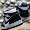 NICEDAY 現貨 Air Jordan 1 Mid Panda 熊貓 黑白 高筒 黑色 白色 男鞋 女鞋 DV0991-101