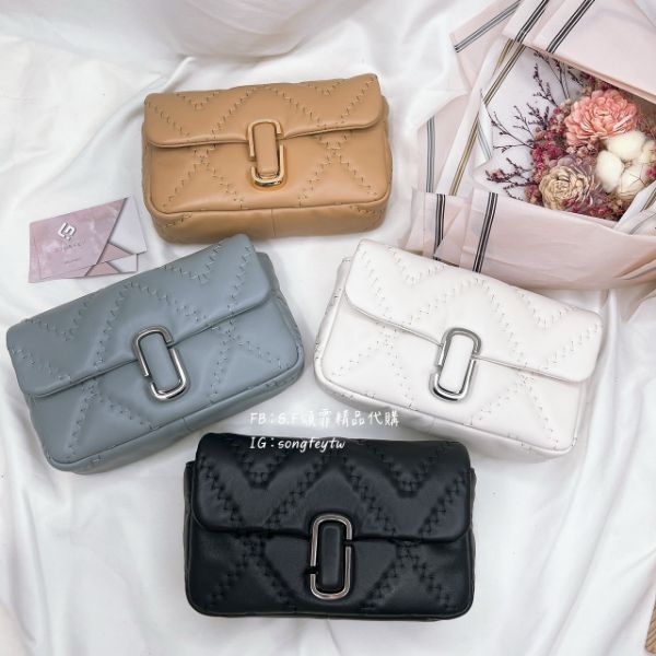 圖片 Marc Jacobs 專櫃迷你款羊皮信封包 郵差包 MJ 兩用包 肩背包 斜背包