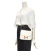 圖片 Hermes Constance Mini Epsom牛皮三拼特殊皮銀釦斜背包(Nata奶油白)