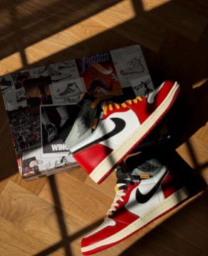 圖片 Union LA x Nike Air Jordan 1 High OG SP "Chicago Shadow"  芝加哥 HV8563-600