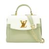 圖片 Louis Vuitton LockMe Ever Mini 粒面牛皮手提斜背包(M23075-阿涅爾綠)