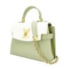 圖片 Louis Vuitton LockMe Ever Mini 粒面牛皮手提斜背包(M23075-阿涅爾綠)