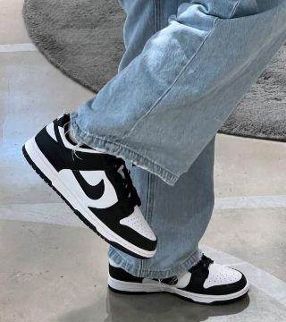 圖片 Nike Dunk Low W '' White/Black '' 黑白 熊貓 女鞋 DD1503-101