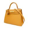 圖片 Hermes 展示品 Kelly 28 Epsom牛皮手提/肩背凱莉二用包(金釦/2S芝麻色)