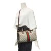 圖片 Gucci Ophidia Speedy 帆布手提/斜背波士頓包(772061-烏木)