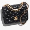 圖片 CHANEL 香奈兒 AS4385 珍珠鍊方胖 黑 