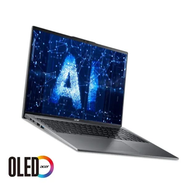 圖片 TOP18 ACER 宏碁Swift GO 16吋 輕薄AI OLED筆電灰色(Ultra 7 155H/16GB/512GB/WIN11/SFG16-72-710T)