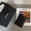 圖片 Chanel 荔枝牛淡金釦式護照中夾