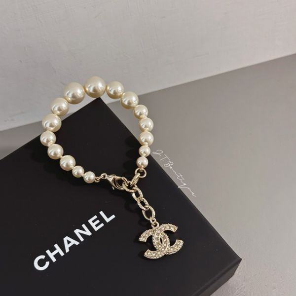 圖片 Chanel 經典款.珍珠手鍊