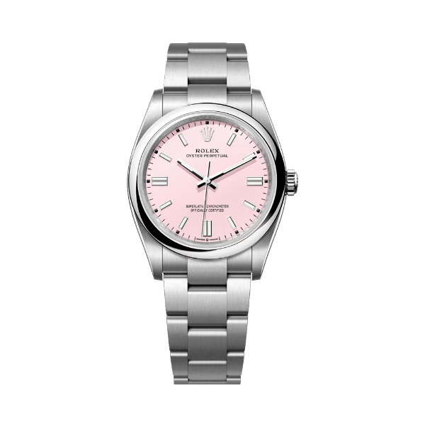 圖片 【ROLEX】勞力士 Oyster Perpetual系列 126000 糖果粉 36mm