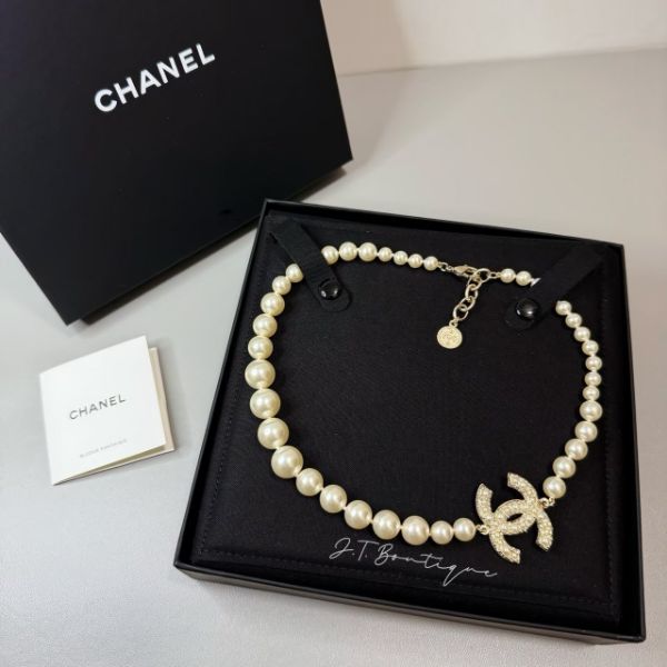 圖片 Chanel 經典款-100週年珍珠項鍊