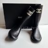 圖片 Chanel 經典雨靴