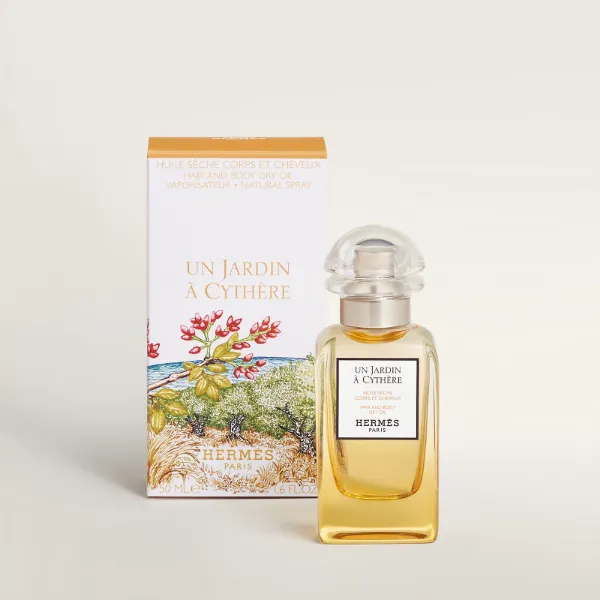 圖片 Hermès 愛馬仕香氛 希瑟花園 美體護髮精華油 Un Jardin a Cyther 50ML/專櫃緞帶包裝