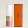 圖片 🔥Hermès 愛馬仕彩妝 Rouge瑰麗唇膏 3.5g #49蜜桃豆沙 Rose Tan - 專櫃緞帶包裝