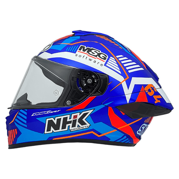 圖片 【台中硬了安全帽】NHK K5R  BB64#5 (Bo Bendsneyder) 選手彩繪