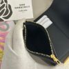 圖片 LOEWE Puffer Anagram 黑金滑面小牛皮短夾