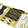 圖片 Hermes Carres Volants 幾何圖驣 Twilly 絲巾(黑/黃)