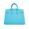 圖片 Hermes Birkin 25 Epsom牛皮銀釦手提包(B刻/7N糖果藍)