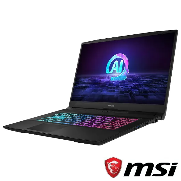 圖片 TOP3 MSI 微星Katana A17 AI 17.3吋 電競筆電黑色(R7-8845HS/16GB/1TB/RTX 4050-6G/WIN11/B8VE-838TW)