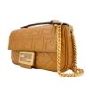 圖片 Fendi 展示品 Baguette 羊皮肩背/斜背二用包(8BR793-棕)