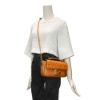 圖片 Fendi 展示品 Baguette 羊皮肩背/斜背二用包(8BR793-棕)