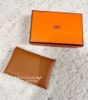 圖片 Hermes Calvi 經典卡包 金棕拼綠 eps