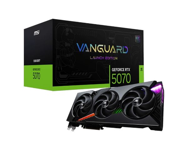 圖片 @電子街3C 特賣會@全新 MSI RTX 5070 12G VANGUARD SOC LAUNCH EDITION