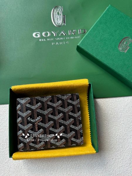 圖片 Goyard 黑色 經典vic 八卡 男士短夾 送禮自用都合適
