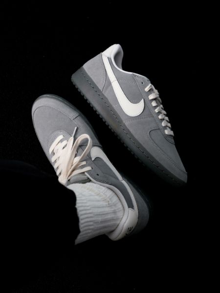 圖片 NIKE FIELD GENERAL 復古灰白 麂皮 德訓鞋 IF0666-300
