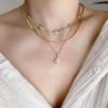 圖片 Chanel 淡金五花魚骨choker