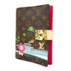 圖片 Louis Vuitton 展示品 Vivienne 塗鴉帆布筆記本套 (GI0680-咖)