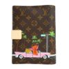 圖片 Louis Vuitton 展示品 Vivienne 塗鴉帆布筆記本套 (GI0680-咖)