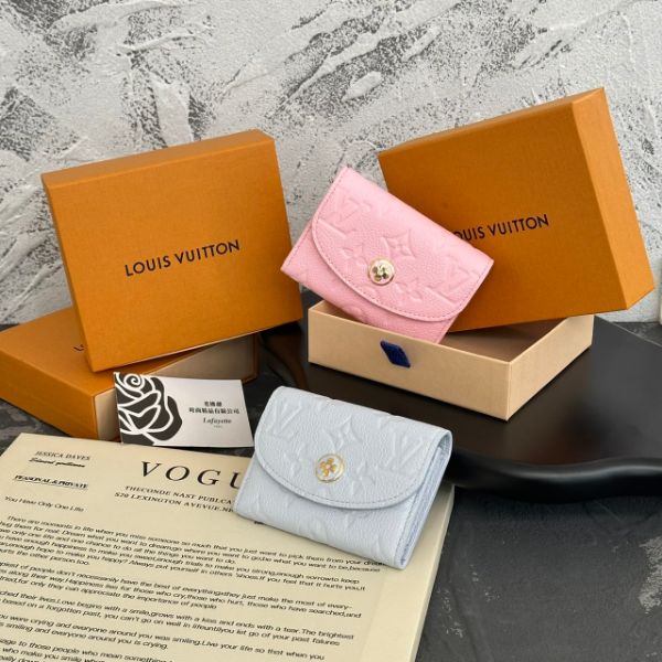 圖片 LOUIS VUITTON Rosalie 壓紋零錢包