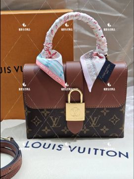 圖片 LV M44654經典 LOCKY BB 焦糖色 手提/斜背包