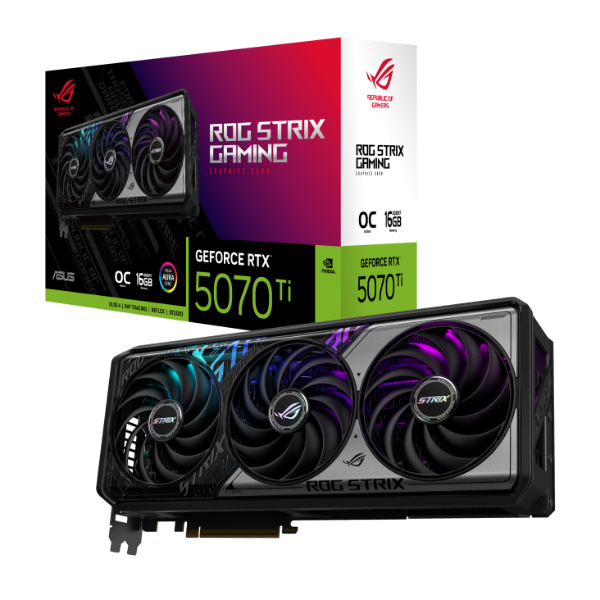 圖片 華碩 ASUS ROG Strix GeForce RTX™ 5070 Ti 16GB GDDR7 OC 超頻版 顯示卡【直購單卡價】