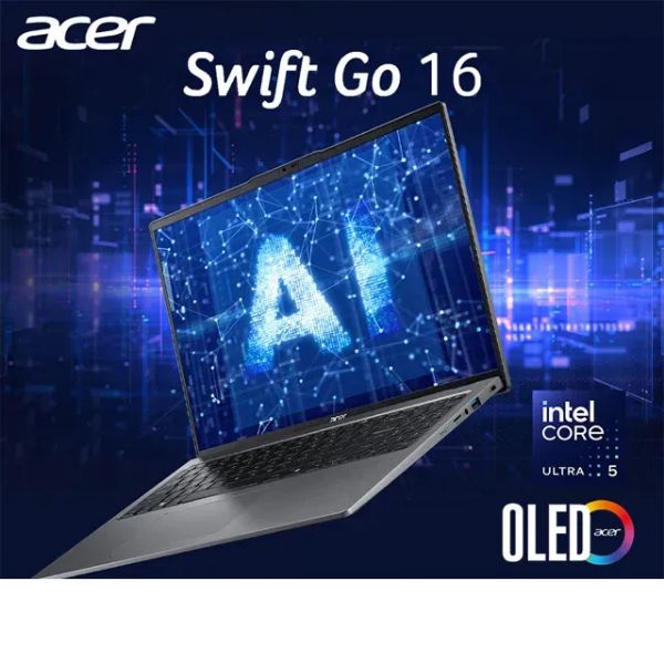 圖片 Acer Swift Go /Ultra 5-125H/16G/512G/16吋/灰 SFG16-72-59MH